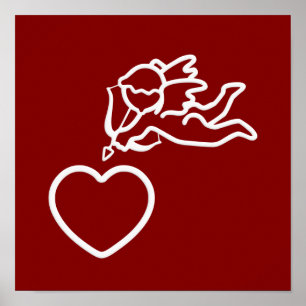 Póster Poster personalizado de Cupid Strikes