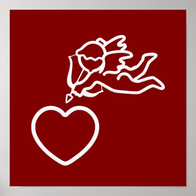 Póster Poster personalizado de Cupid Strikes (Frente)