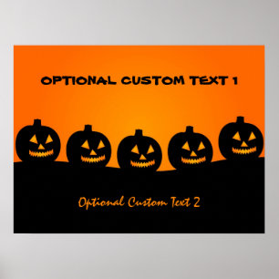 Póster Poster personalizado de Ilustracion de Halloween