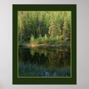 Póster Poster personalizado de la reflexión de la natural