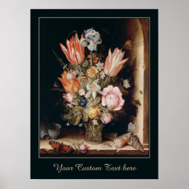 Póster Poster personalizado de las flores de Van den Berg