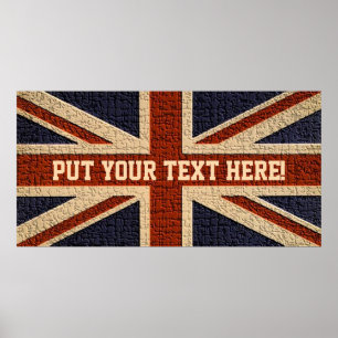 Póster Poster personalizado de Union Jack