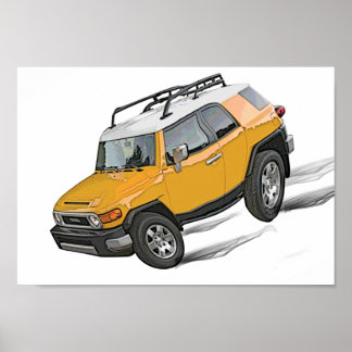 Póster Poster personalizado Fj Cruiser