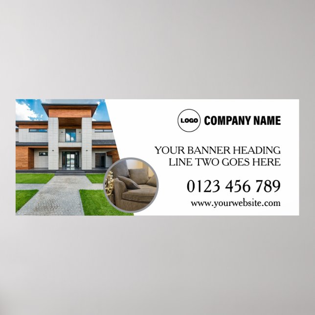 Póster Poster Personalizado inmobiliario (Frente)