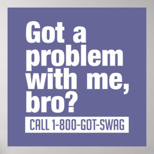 PÓSTER POSTER PERSONALIZADO SWAG