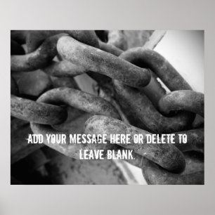 Póster Poster pesado del equipo