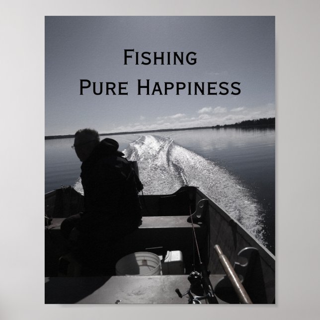 Póster Poster - Pesca de la felicidad pura (Frente)