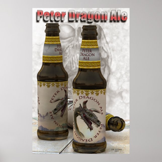 Póster POSTER PETER Dragon Ale 2011 (Frente)