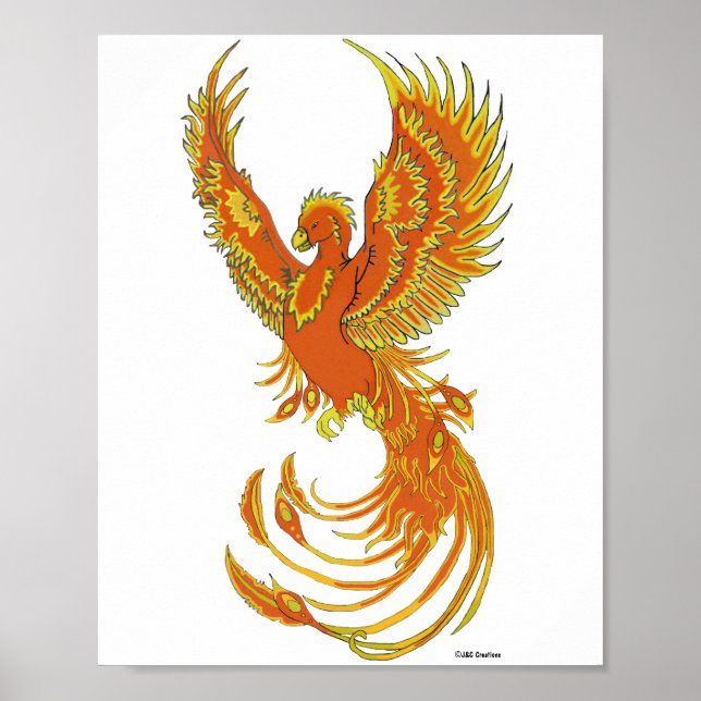 Póster Poster Phoenix Rising (Frente)