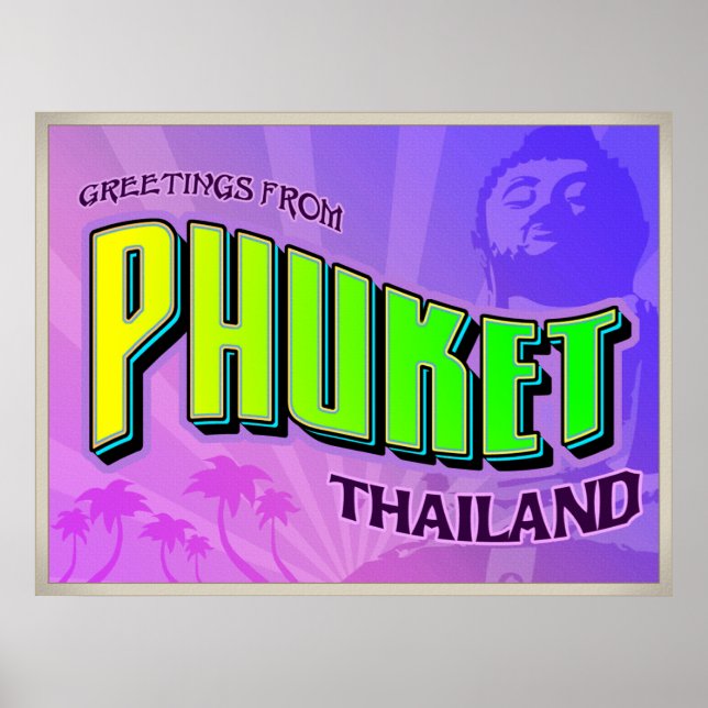 PÓSTER POSTER PHUKET (Frente)
