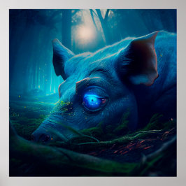 Póster Poster pig