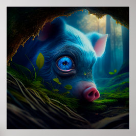 Póster Poster pig
