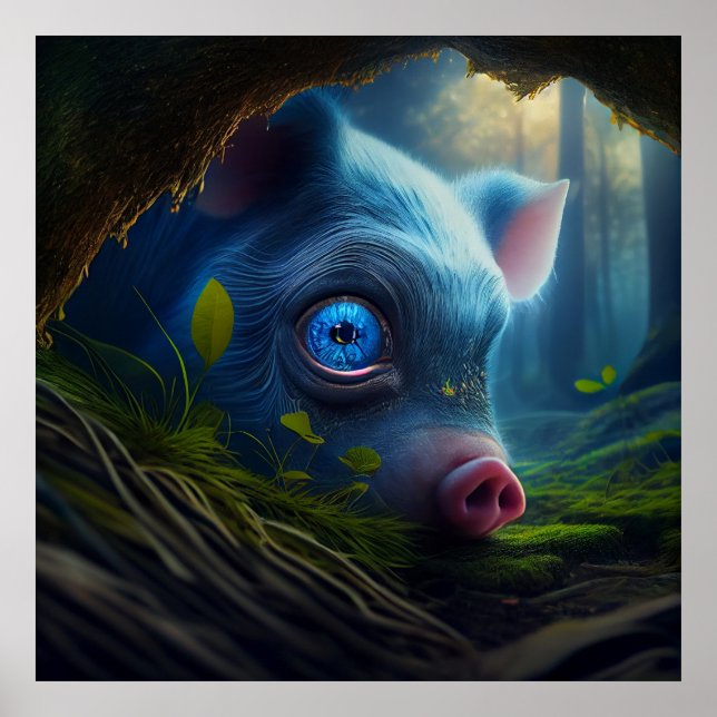 Póster Poster pig (Frente)