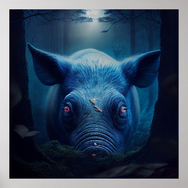 Póster Poster pig (Frente)
