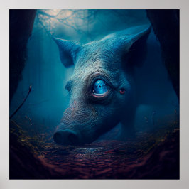 Póster Poster pig
