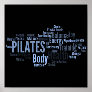 PÓSTER POSTER PILATES