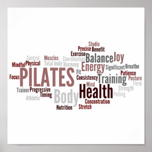 PÓSTER POSTER PILATES