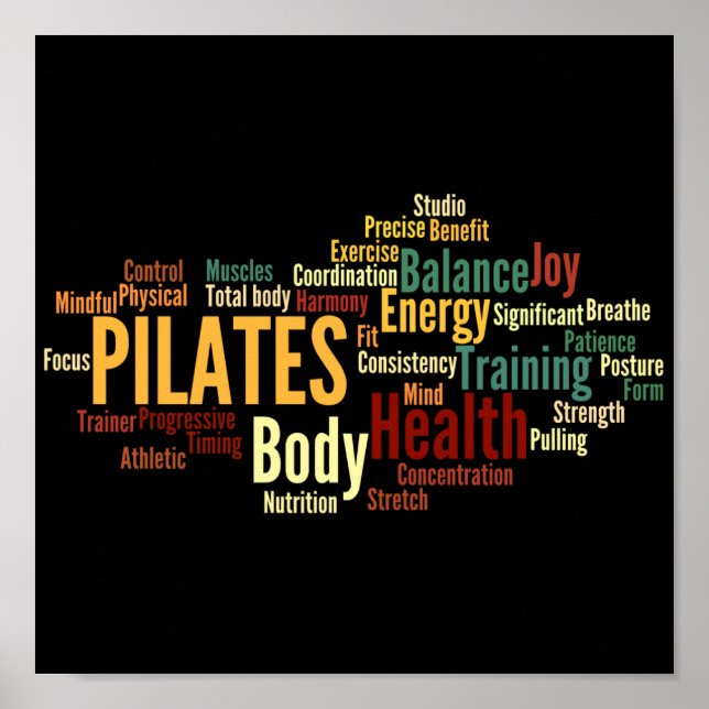 PÓSTER POSTER PILATES (Frente)