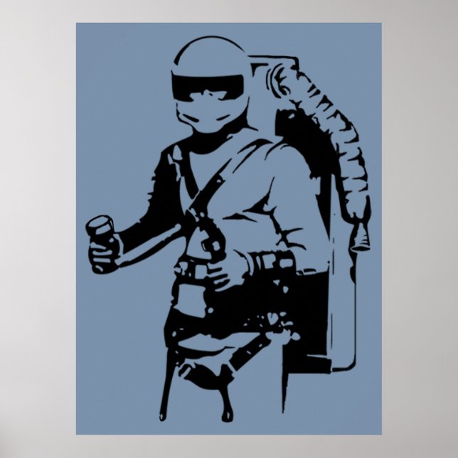 Póster Poster piloto de Jetpack (Frente)