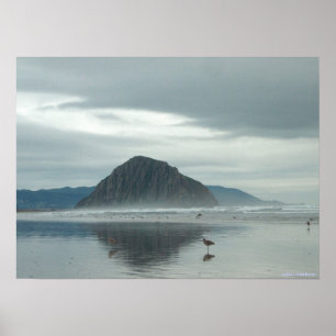 Póster poster - Pimientos de arena en Morro Bay