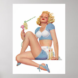 Póster Poster Pin-Para arriba