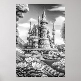 Póster Poster Pintable Gigante Diversión del tiempo de fa