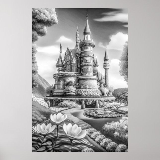 Póster Poster Pintable Gigante Diversión del tiempo de fa (Frente)