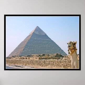 Póster Poster: Pirámide de Khafre