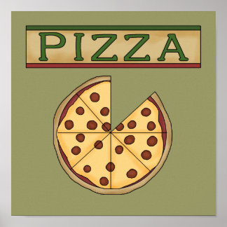 Póster Poster Pizza