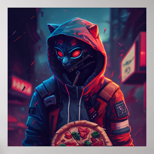 Póster Poster Pizza (Frente)