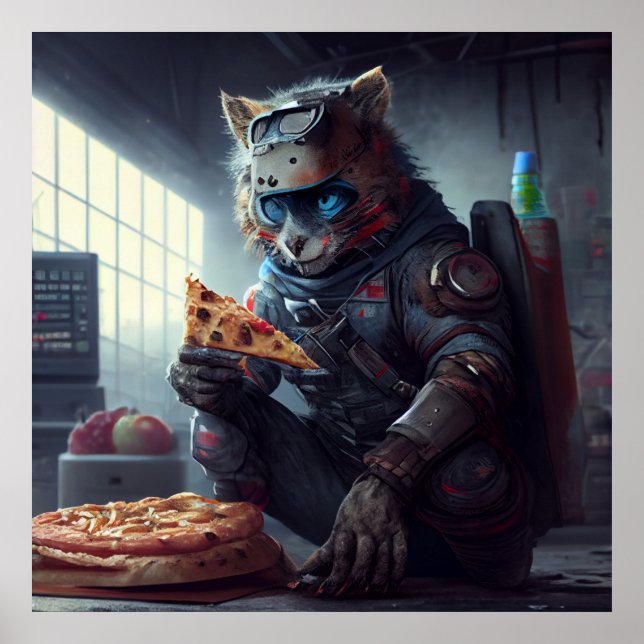 Póster Poster Pizza (Frente)