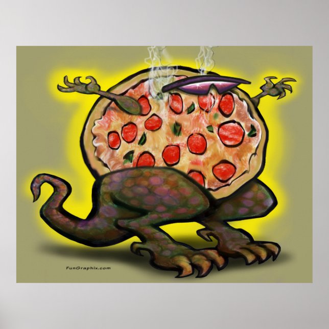 Póster Poster Pizza Beast (Frente)