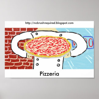 Póster Poster Pizzeria