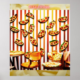 Póster Poster Pizzeria Wall Fantasy Pizzeria