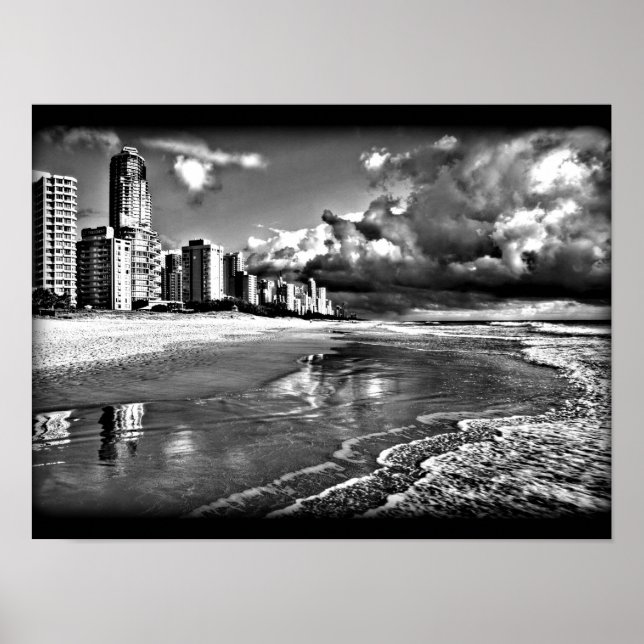 Póster Poster-Places-Surfer's Paradise Australia (Frente)