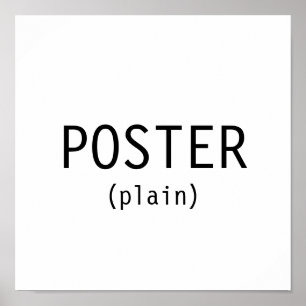 Póster POSTER (plain)