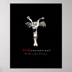 Póster Poster poco convencional