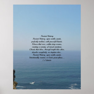 Póster POSTER POEMA DE Historia Antigua EN FOTOGRAFÍA