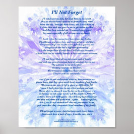 Póster Póster: Poema: Recuerdos especiales de una mascota