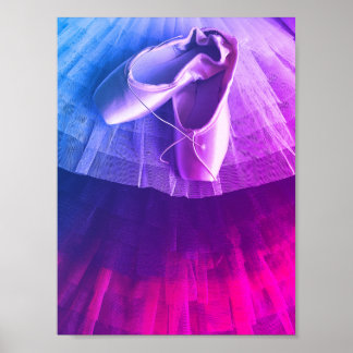 Póster Poster - Pointe Shoes & Tutus