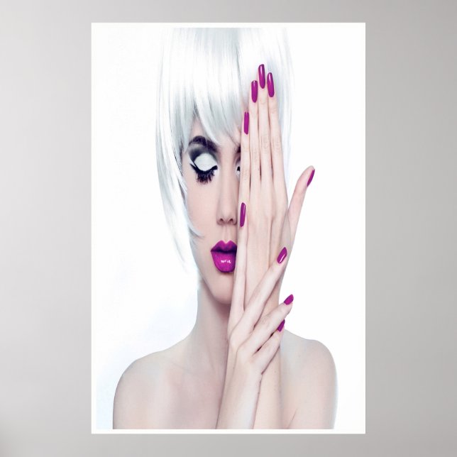 Póster Poster polaco de las paredes elegantes (Frente)