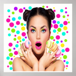 Póster Poster polaco de las paredes elegantes