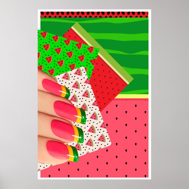 Póster Poster polaco de las paredes elegantes (Frente)