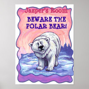 Póster Poster Polar Bear Mi Habitación