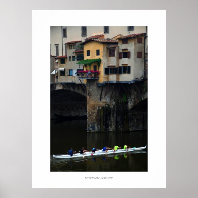 Póster Poster PONTE VECCHIO (Frente)
