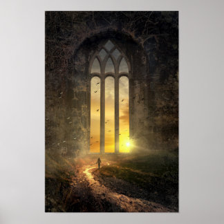 Póster Poster porte magique