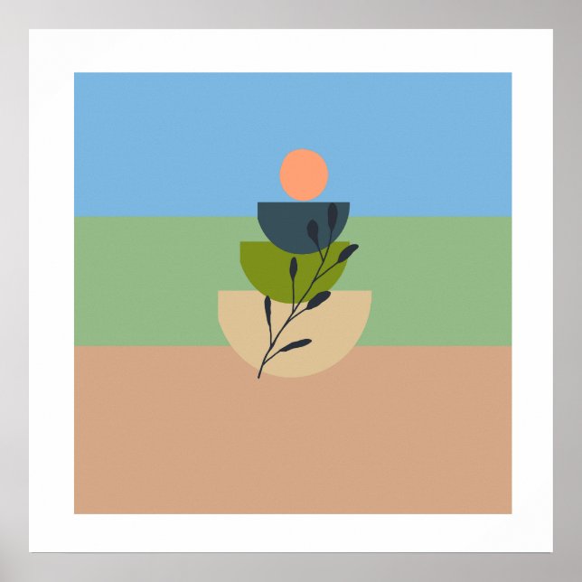 Póster Poster poster "Boho Dreams" - Diseño con espíritu  (Frente)