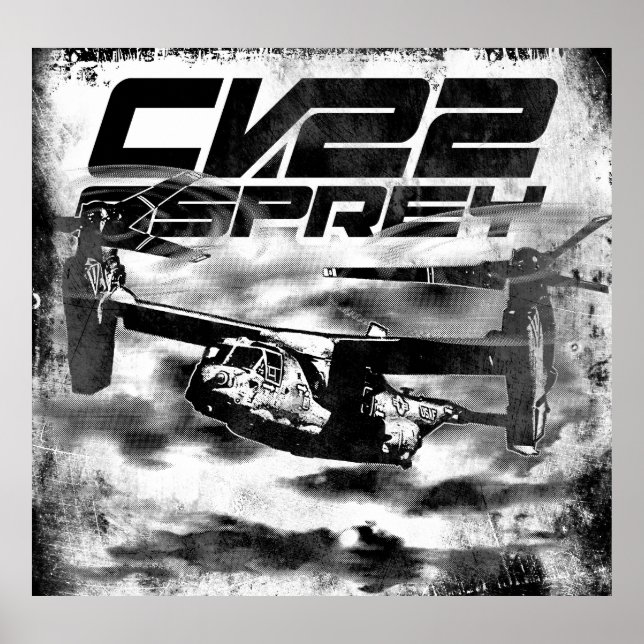 Póster POSTER Poster CV-22 OSPREY (Frente)