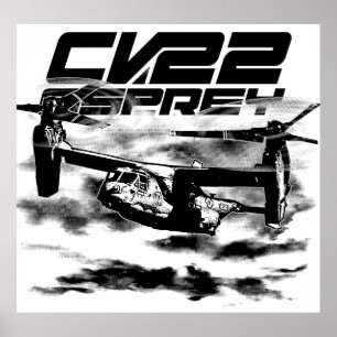 Póster POSTER Poster CV-22 OSPREY