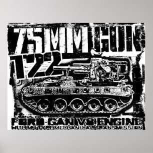 Póster poster Poster T22 de 75 mm